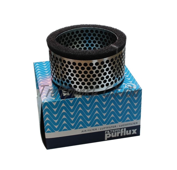 Luftfiltereinsatz PURFLUX (Schaumstoff mit Gitter) für Blechluftfiltergehäuse 2CV4, 2CV6, DYANE + Ami6